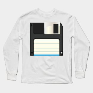 Floppy Disk Long Sleeve T-Shirt